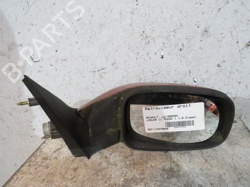 Right mirror RENAULT LAGUNA II (BG0/1_) 1.9 dCi (BG08, BG0G) | BP25066798C27 