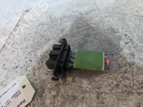 Used Heater resistor OPEL CORSA D (S07) 1.3 CDTI (L08, L68) (75 hp) 25092199