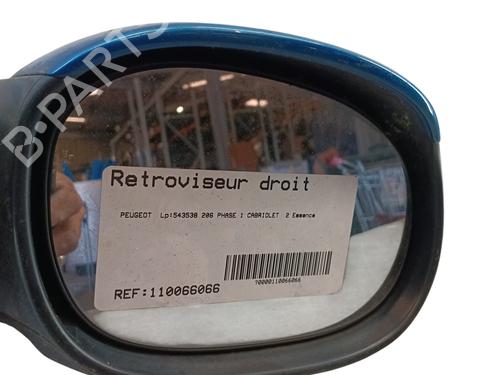 Used Right mirror PEUGEOT 206 CC (2D) 2.0 S16 (136 hp) 28040626