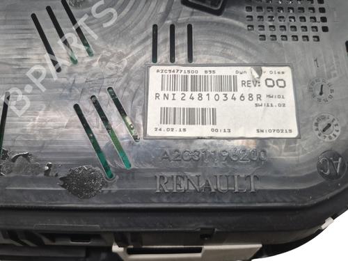 Instrument cluster RENAULT MEGANE III Hatchback (BZ0/1_, B3_) 1.5 dCi (BZ1G, BZ1W, BZ0R) | BP25055819C47 