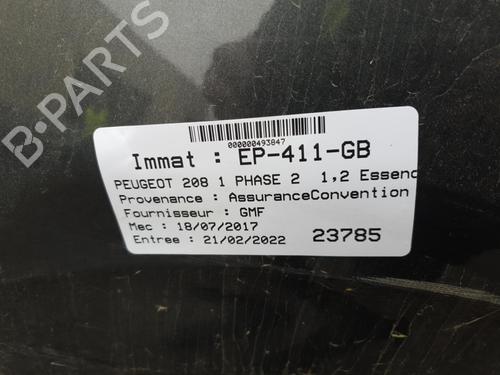 Gassdemper Bakluke PEUGEOT 208 I (CA_, CC_) 1.2 VTI 82 | BP25062657C138 