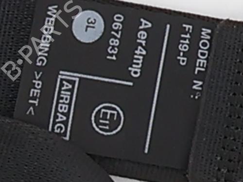 Front left seatbelt PEUGEOT 108 1.2 | BP35891360I26 - Image 3