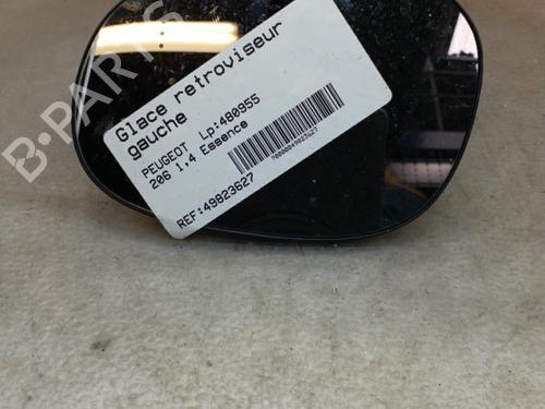 Used Left mirror glass PEUGEOT 206 Hatchback (2A/C) 1.4 i (75 hp) 25067891