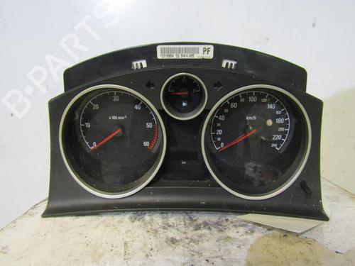 Used Instrument cluster OPEL ASTRA H (A04) 1.9 CDTI 16V (L48) (120 hp) 25094393