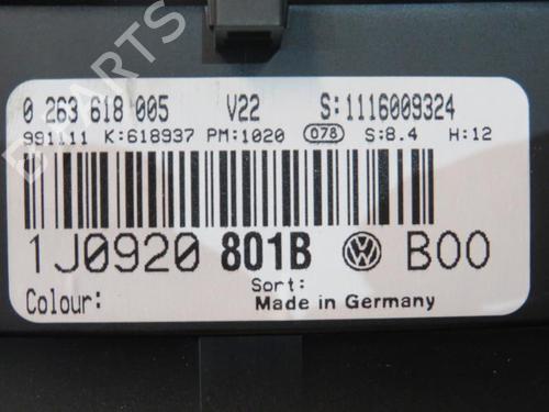 Instrument cluster VW BORA Variant (1J6) 1.6 | BP25095055C47 - Image 3