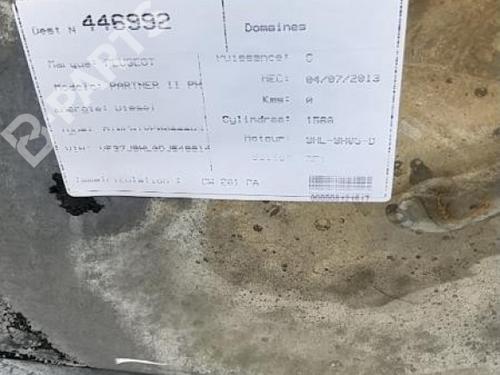 Used Steering rack Steering rack PEUGEOT PARTNER Tepee 1.6 HDi (114 hp) 10586664 10586664