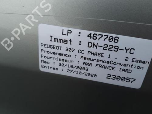 Tailgate PEUGEOT 307 CC (3B) 2.0 16V | BP25093451C6 