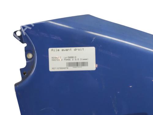 Right front fenders RENAULT MASTER II Van (FD) 2.5 dCi 120 | BP25087847C42 