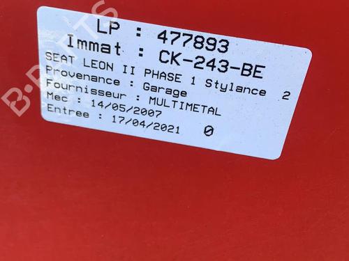 Left front fog light SEAT LEON (1P1) | BP25068033C30 - Image 10