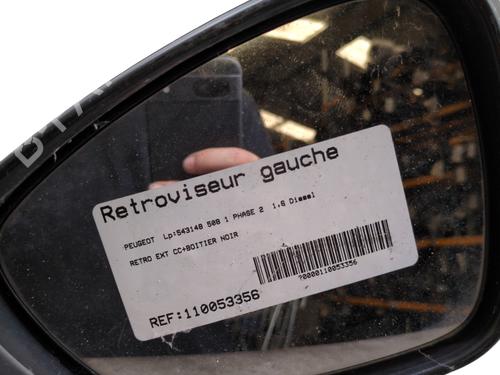 Left mirror PEUGEOT 508 I (8D_) 1.6 BlueHDi 120 | BP27838282C26 