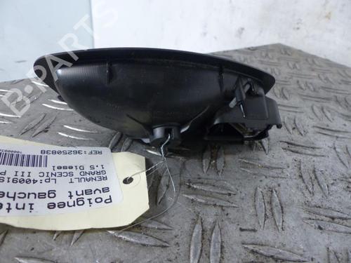 Used Front left interior door handle Front left interior door handle RENAULT SCÉNIC III (JZ0/1_) 1.5 dCi (106 hp) 25107421 25107421