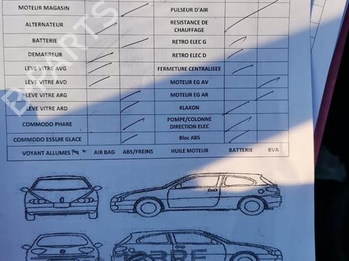 Right front window switch FIAT DOBLO Box Body/MPV (223_) 1.3 D Multijet | BP25089205I26  - Image 10