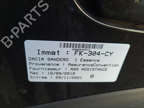Fuel flap DACIA SANDERO II 1.0 SCe 75 (B8JC, B8JD, B8NC) | BP25104506C131 