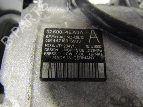 AC compressor NISSAN QASHQAI II (J11, J11_) 1.5 dCi | BP25083343M34