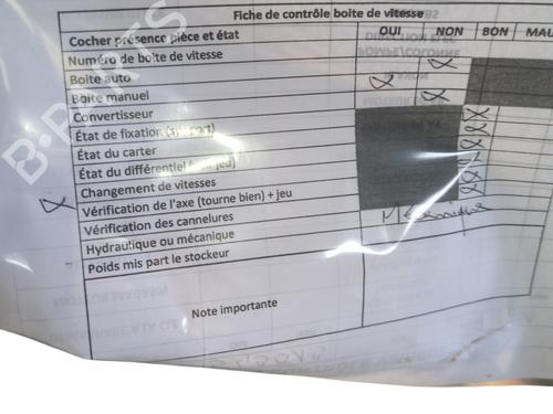 Gearbox RENAULT TWINGO II (CN0_) 1.2 16V (CN04, CN0B) | BP32631162M3 