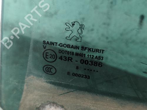 Rear left door window PEUGEOT 3008 I MPV (0U_) 1.6 HDi | BP29222024C20 