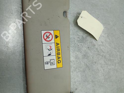 Right sun visor RENAULT CLIO IV (BH_) 1.5 dCi 90 | BP25088976I2 