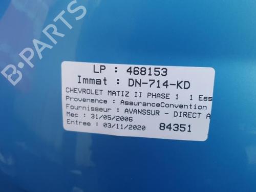Gearbox CHEVROLET MATIZ (M200, M250)  | BP25068280M3 