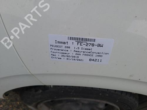 Warning switch PEUGEOT 208 I (CA_, CC_) 1.5 BlueHDI 100 | BP25089631I22 - Image 3