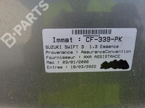 Used Front right interior door handle Front right interior door handle SUZUKI SWIFT III (MZ, EZ) 1.3 (RS413, ZC11S) (92 hp) 10614563 10614563