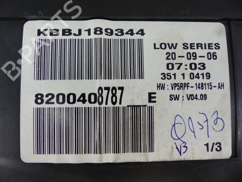 Used Instrument cluster RENAULT MEGANE II Estate (KM0/1_) [2003-2012]  25094869