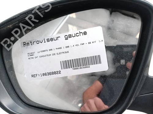 Left mirror PEUGEOT 208 I (CA_, CC_) 1.4 HDi | BP26125693C26 
