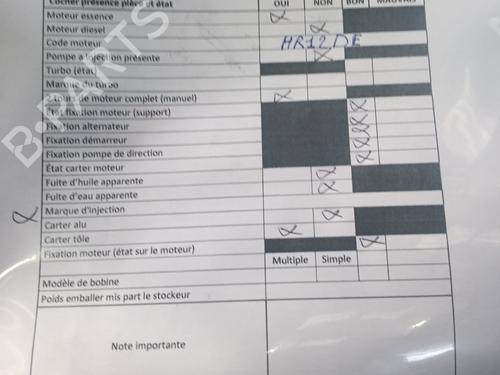 Engine NISSAN MICRA IV (K13K, K13KK) 1.2 | BP32447769M1