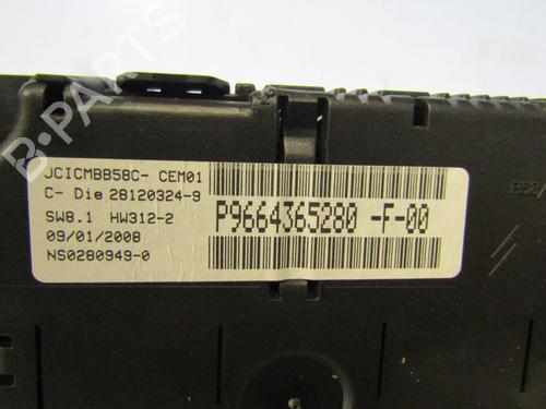 Used Instrument cluster Instrument cluster CITROËN C4 Grand Picasso I (UA_) 1.6 HDi (109 hp) 25068706 25068706
