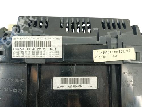 Instrument cluster MERCEDES-BENZ C-CLASS (W204) C 220 CDI (204.008) | BP27660050C47 