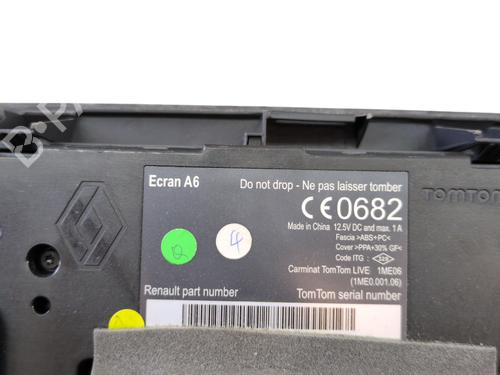 Used Display monitor Display monitor RENAULT CLIO III (BR0/1, CR0/1) 1.2 16V (103 hp) 26215849 26215849