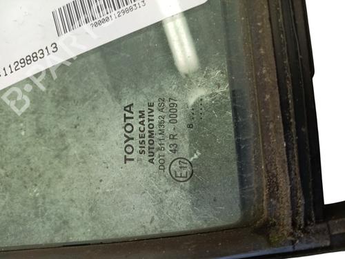 Front right quarter glass TOYOTA YARIS (_P13_) 1.5 Hybrid (NHP130_, NHP130) | BP29429117C112 
