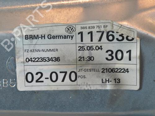 Vindusheismekanisme venstre bak VW PASSAT B5.5 (3B3) 1.9 TDI | BP25071063C24 
