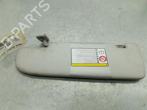 Used Right sun visor FIAT PANDA (312_, 319_) 1.2 (312PXA1A) (69 hp) 25088910