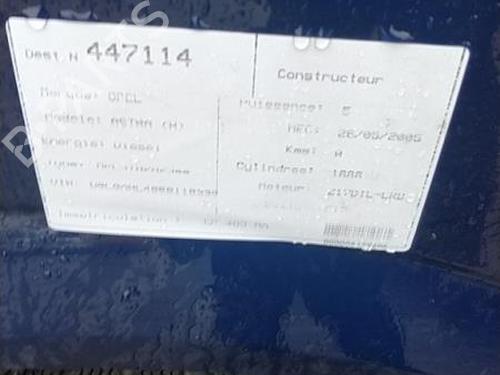 Upper protection OPEL ASTRA H (A04) 1.7 CDTI (L48) | BP25065125M93 