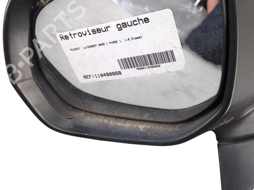 Left mirror PEUGEOT 3008 I MPV (0U_) 1.6 HDi | BP28276912C26 