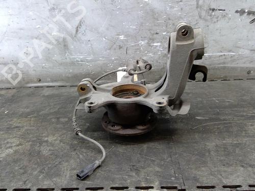 Used Left front steering knuckle Left front steering knuckle RENAULT MEGANE IV Grandtour (K9A/M/N_) 1.2 TCe 130 (K9MR) (130 hp) 25110878 25110878