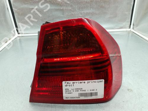 Used Right taillight BMW 3 (E90) 318 d (122 hp) 25088883
