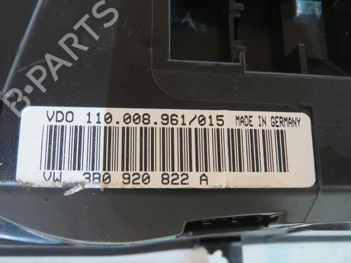 Used Instrument cluster Instrument cluster VW PASSAT B5 (3B2) [1996-2001] 25083544 25083544