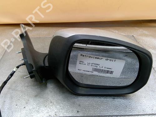 Used Right mirror OPEL AGILA B (H08) 1.3 CDTI (F68) (75 hp) 25110799