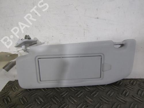 Used Left sun visor PEUGEOT 208 I (CA_, CC_) 1.2 VTI 82 (82 hp) 25091775