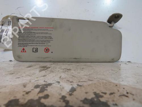 Used Right sun visor RENAULT TWINGO II (CN0_) 1.5 dCi (CN0E) (64 hp) 25112778