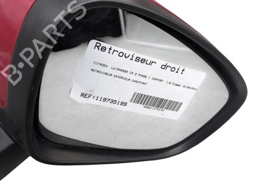 Bakspejl Højre CITROËN C4 II (NC_) 1.6 HDi 110 (112 hp) 31988489