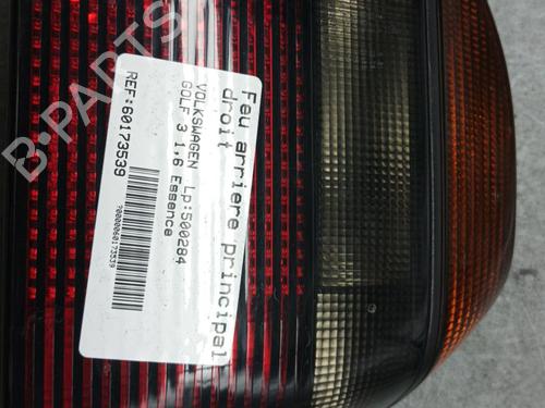Used Right taillight Right taillight VW GOLF III (1H1) 1.6 (75 hp) 25104060 25104060