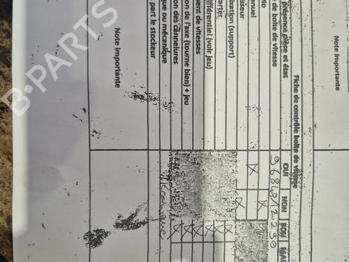 Gearbox CITROËN C3 II (SC_) 1.2 VTi 82 | BP27293645M3  - Image 6