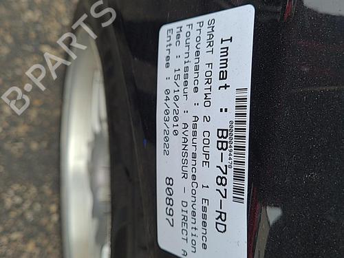 Rear mirror SMART FORTWO Coupe (453) 1.0 (453.342, 453.343) | BP25062795I6  - Image 12