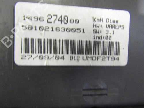 Instrument cluster CITROËN C8 (EA_, EB_) 2.2 HDi | BP25083389C47 