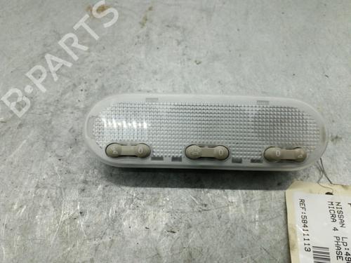 Used Interior roof light NISSAN MICRA IV (K13K, K13KK) 1.2 (80 hp) 25077813