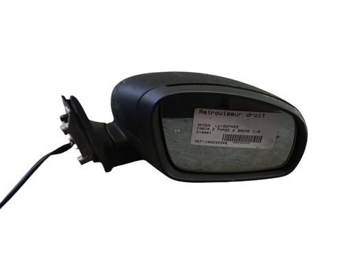 Used Right mirror SKODA FABIA II Combi (545) 1.6 TDI (90 hp) 25075874