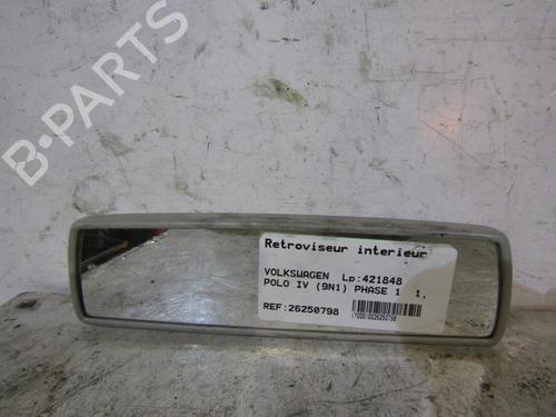 Used Rear mirror VW POLO (9N_, 9A_) 1.2 (54 hp) 25090072