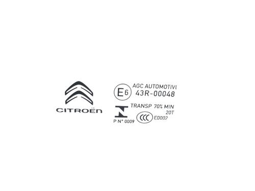 rear-right-door-window-citroen-c3-iii-sx-2016-25075977 main image